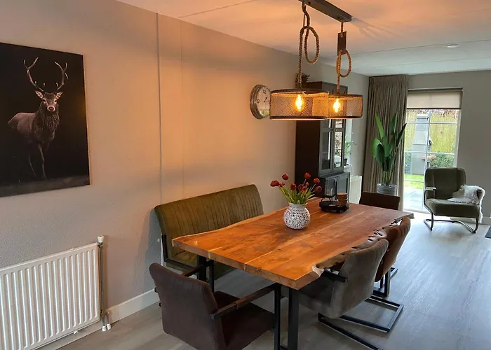 Сasa de vacaciones Bosboerderij De Veluwe, Luxe In Het Bos Lunteren